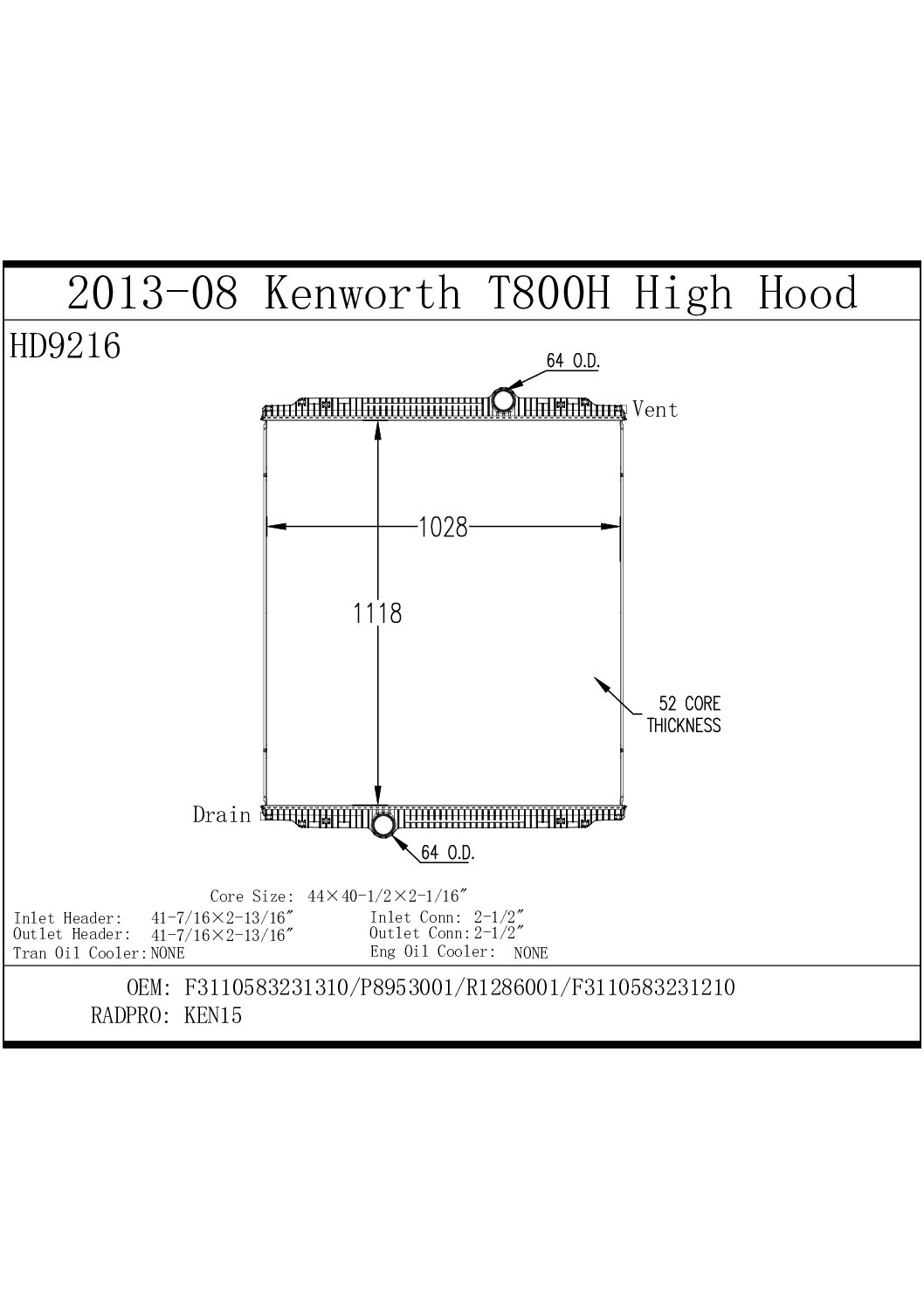KEN-R-800PA